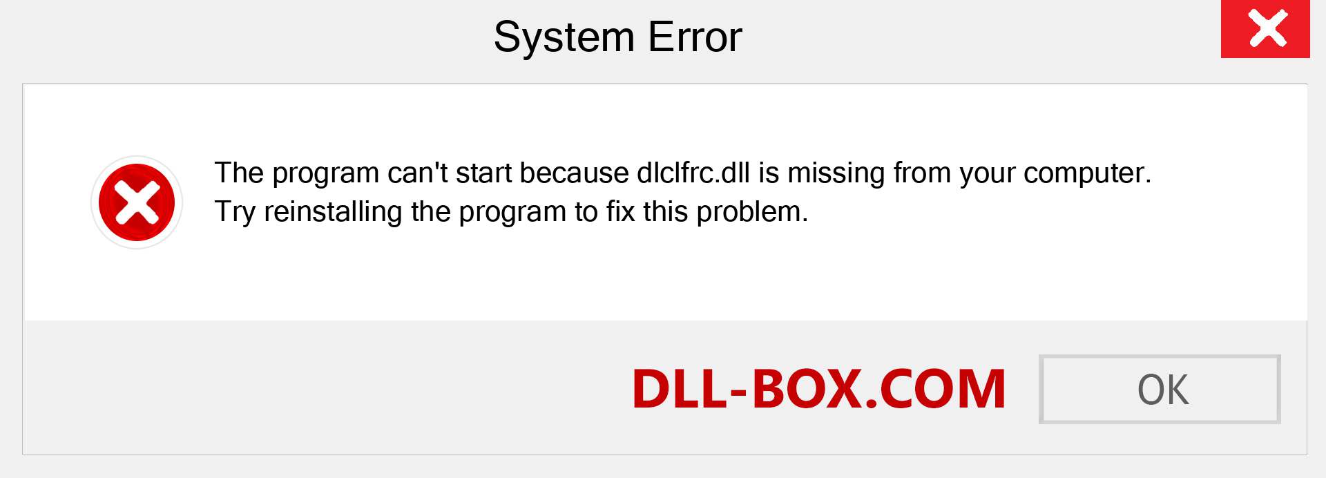  dlclfrc.dll file is missing?. Download for Windows 7, 8, 10 - Fix  dlclfrc dll Missing Error on Windows, photos, images